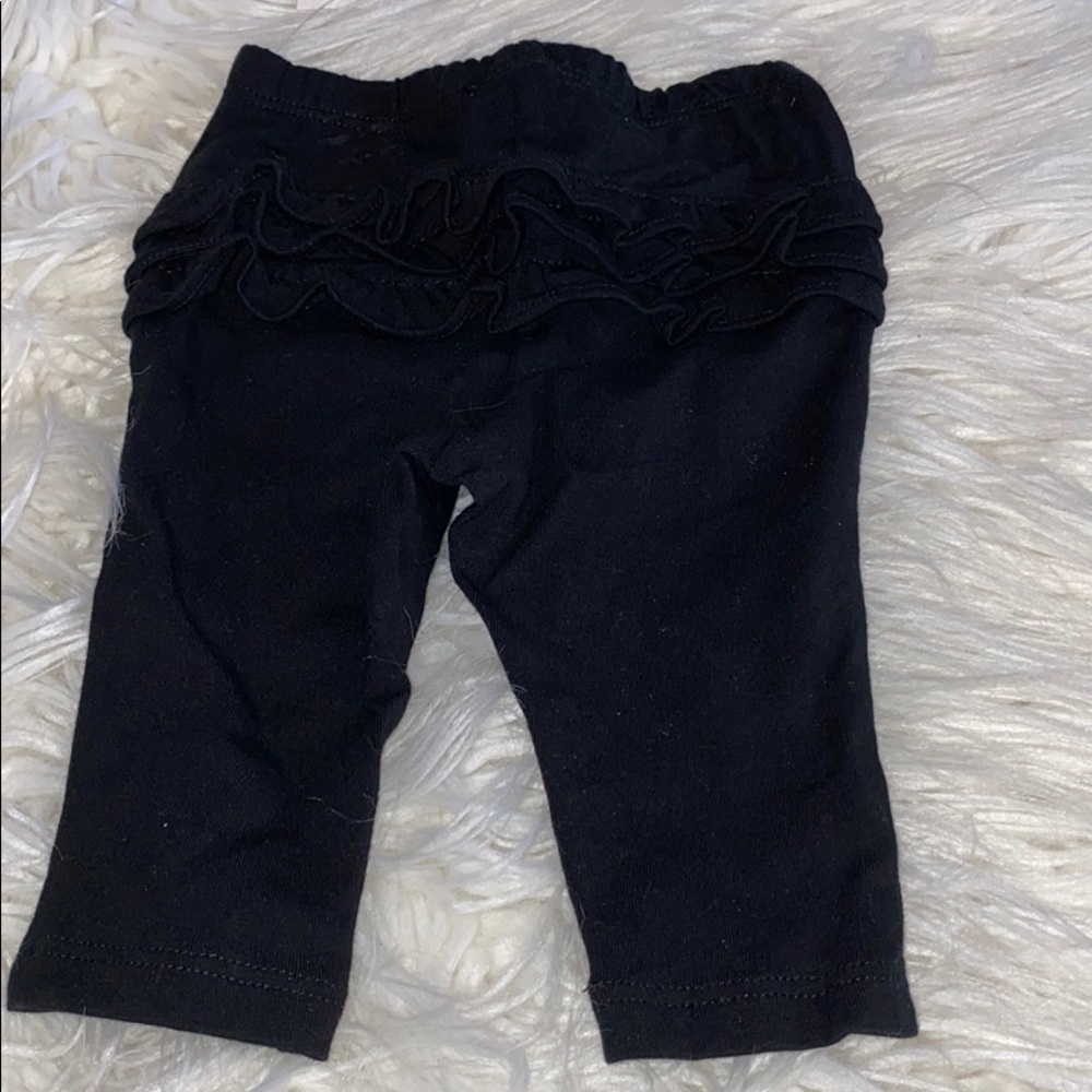 Little Girls Ruffled Pants
